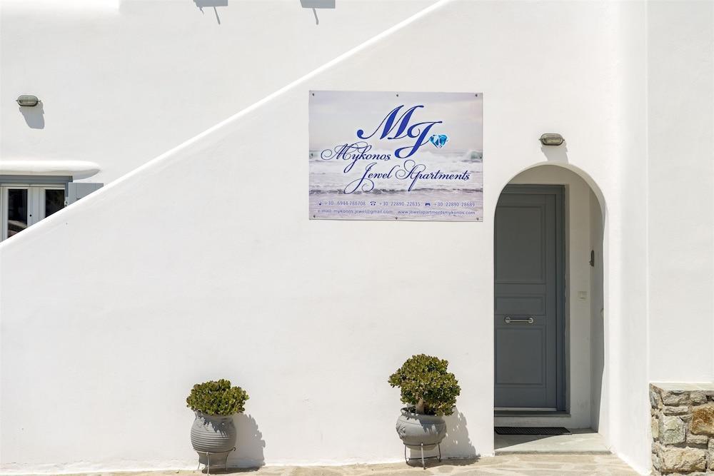 Jewel Apartments Mykonos Ornos  Dış mekan fotoğraf